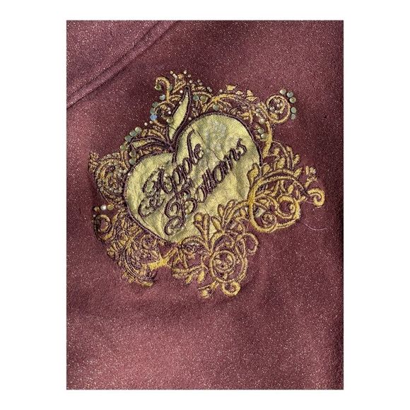 Y2K Apple Bottoms Bolero Sweater Chocolate Gold - Picture 10 of 10